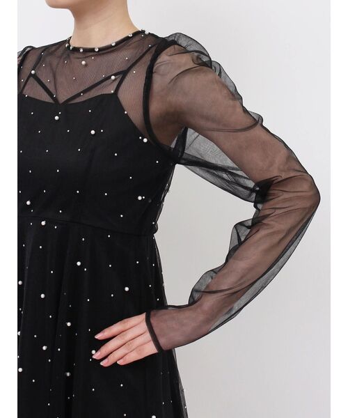 EATME（イートミー） ワンピース ビジューチュールワンピース