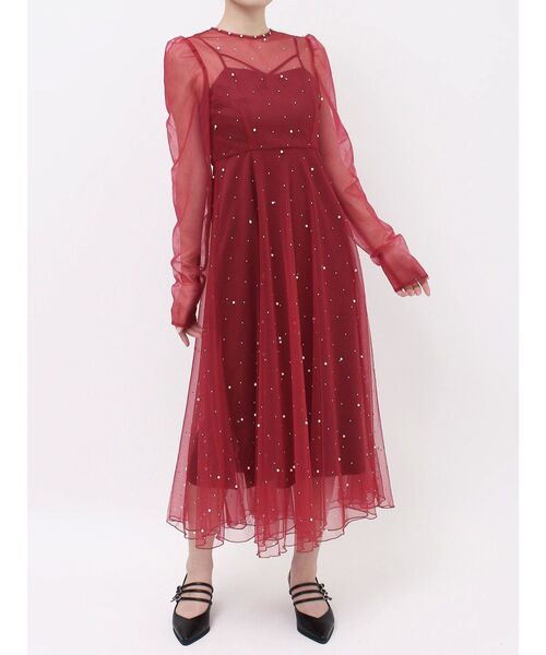 EATME（イートミー） ワンピース ビジューチュールワンピース