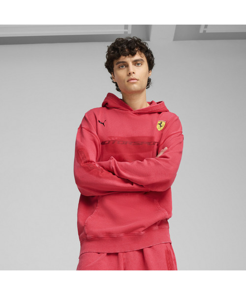 PUMA パーカー S PUMA パーカー プーマ メンズ フェラーリ レース デザート サン