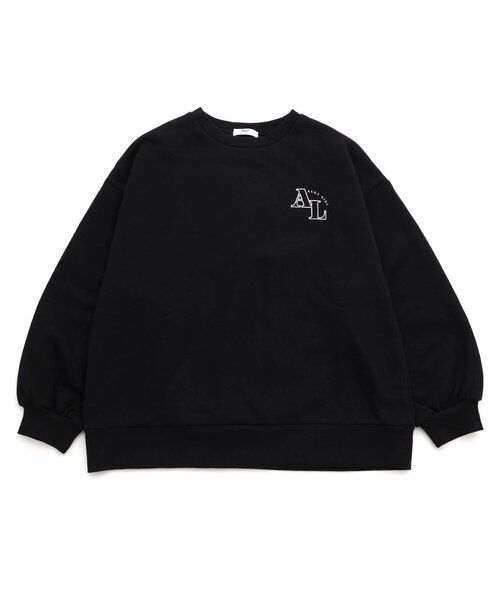 おまとめ2点　新品未使用 ALGY 裏起毛配色プチハイトレーナーS145〜155 algy トレーナー 裏起毛バックプリントトレーナー キッズ 子供服