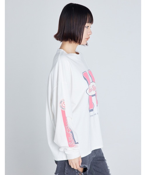Little sunny bite tシャツ HELLO KITTY x little / long tee