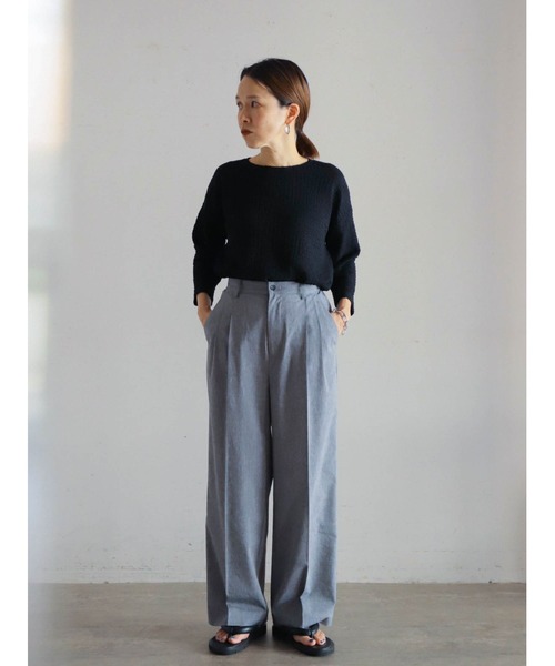 tシャツ ダウニーシャーリング　クルーネックP/O レディース ダウニーシャーリング クルーネックP/O | NOMBRE IMPAIR