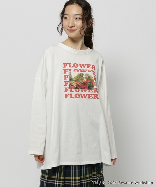 tシャツ 「SESAME STREET(セサミストリート)」コラボ  フォトロングTシャツ レディース メンズ | niko and… | 18