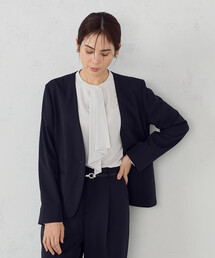 未使用 コムサ レディース セットアップスーツ ジャケット スカート 9号 38 COMME CA ISM（コムサイズム） スーツ 「セットアップ対応