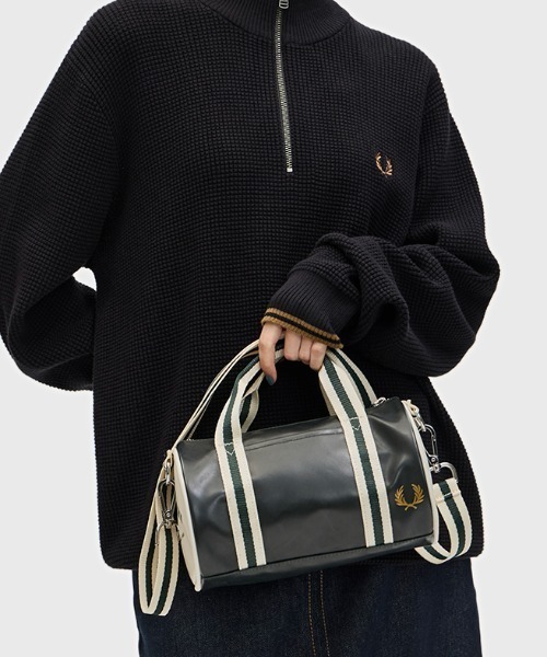 FREDPERRY☆ミニクラシックバッグ FRED PERRY ショルダーバッグ バッグ Classic Mini Barrel Bag