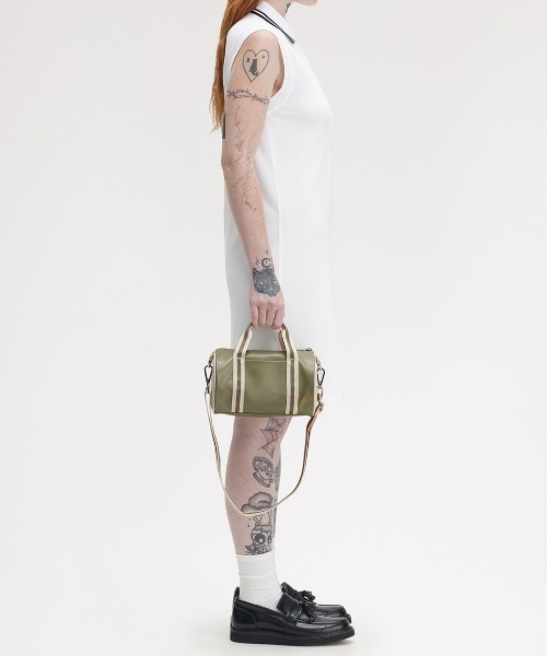 フレッドペリー　Classic Mini Barrel Bag ミニバレルバッグ Classic Mini Barrel Bag／クラシックミニバレルバッグ