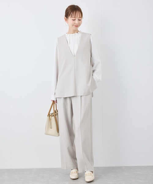 ROPE' PICNIC（ロペ ピクニック） パンツ クリアツイルワイドパンツ