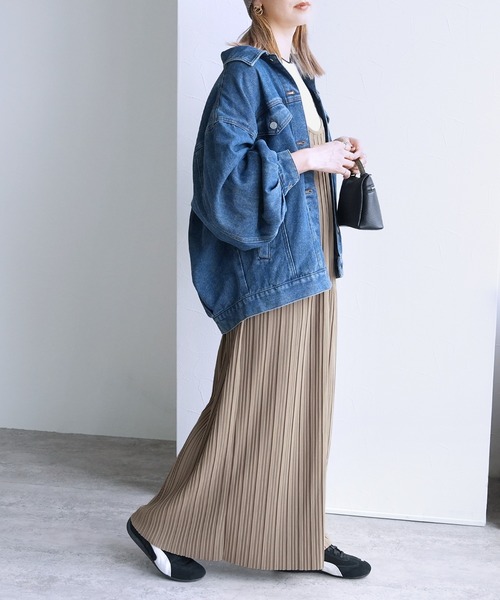 新品♡セルフポートレート プリーツワンピース　おまけベージュキャミ付けます♡ 新品♡セルフポートレート プリーツワンピース おまけベージュキャミ