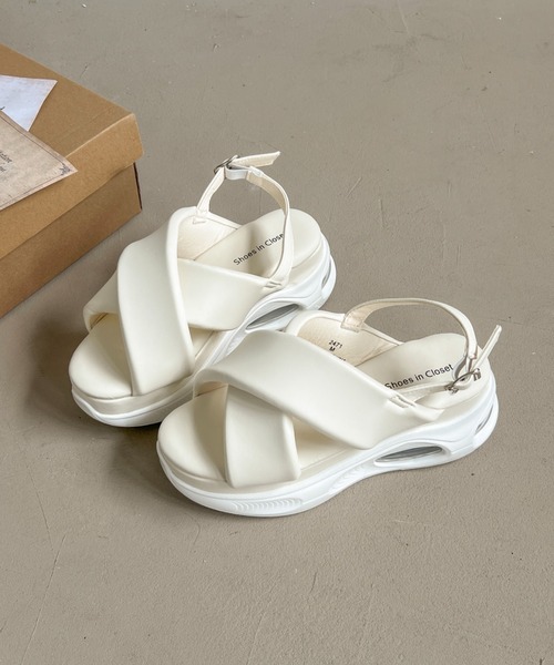 Shoes in Closet（シュークロ） サンダル 厚底 クッション ボリューム