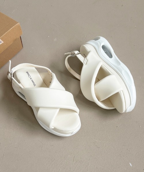Shoes in Closet（シュークロ） サンダル 厚底 クッション ボリューム