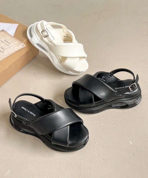 Shoes in Closet（シュークロ） サンダル 厚底 クッション ボリューム