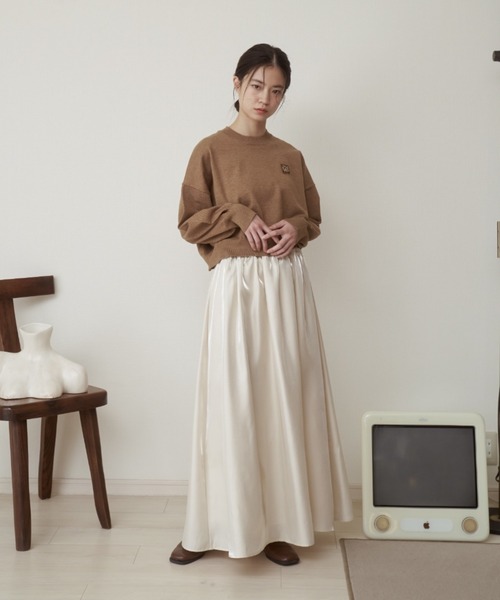 moi tytto ニット セーター ロゴサマーニット レディース
