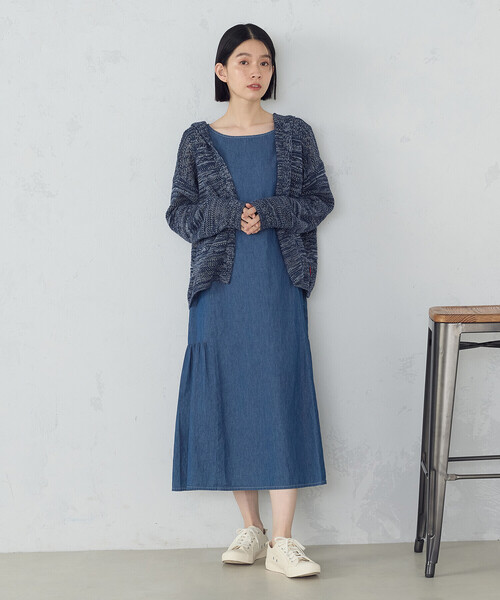 ☆大人もOK☆Chloe ノースリーブデニム ワンピース 関税送料込