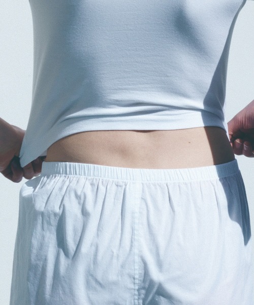トップス Hanes BIOTOP TRIBLEND CROPPED TSHIRTS 2P ADAM ET ROPE'｜WOMEN【Hanes for BIOTOP】TRIBLEND CROPPED T