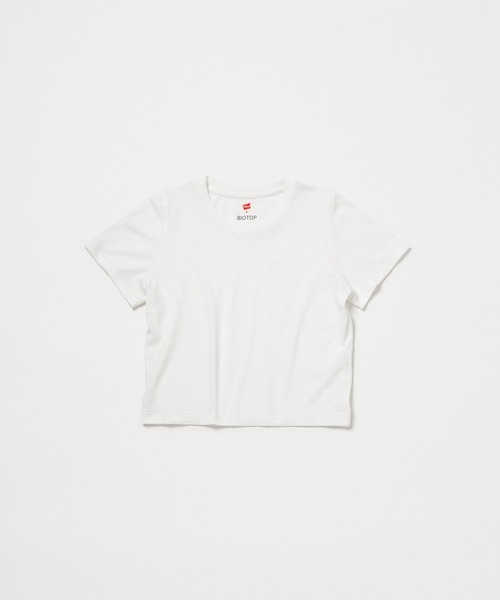【Hanes for BIOTOP】CROPPED T-SHIRTS 新品未開封 BIOTOP(ビオトープ) / WOMEN【Hanes for BIOTOP】TRIBLEND