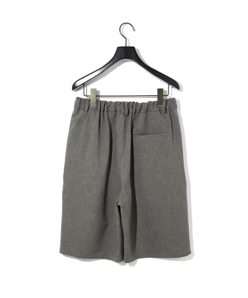 MIDIUMISOLID パンツ for Ladies イージーハーフスラックス