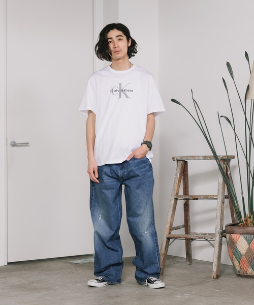 Calvin Klein tシャツ Klein/カルバンクライン SS HERO MONOLOGO