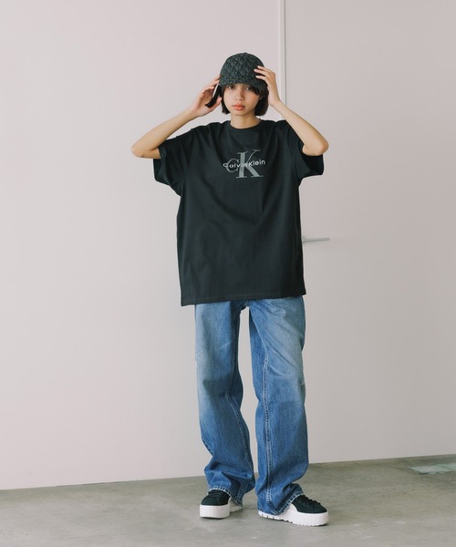 Calvin Klein tシャツ Klein/カルバンクライン SS HERO MONOLOGO