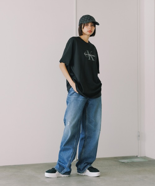 Calvin Klein tシャツ Klein/カルバンクライン SS HERO MONOLOGO