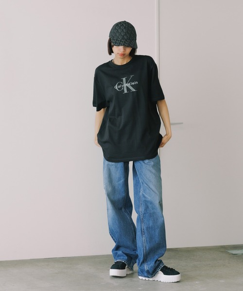 Calvin Klein tシャツ Klein/カルバンクライン SS HERO MONOLOGO