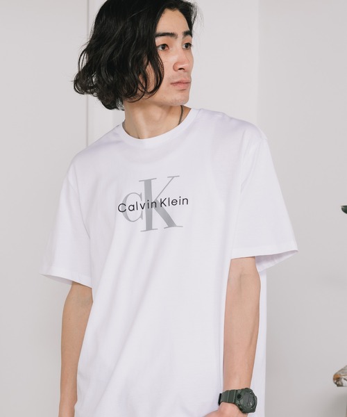 Calvin Klein tシャツ Klein/カルバンクライン SS HERO MONOLOGO