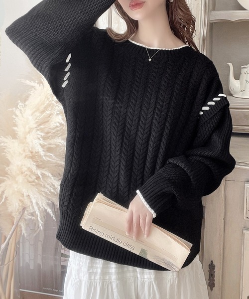 Java ニットカーディガン MEDIUM アイボリー レディース : ZOZOTOWN