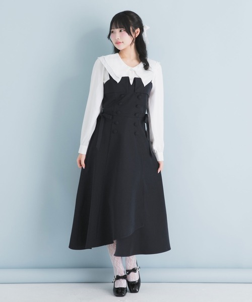 MiECa♡ワンピース＆ジャンスカ 楽天市場】□期間限定クーポン配布中♪□ジャンパースカート