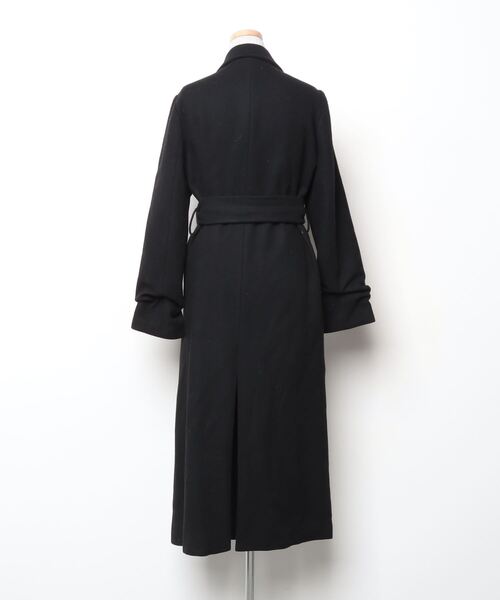 「CASA FLINE」 チェスターコート FREE ブラック レディース_画像2