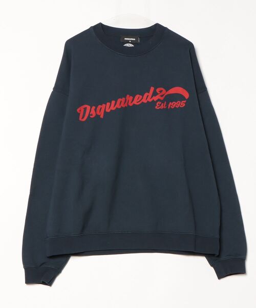 関税込み【DSQUARED2】SPRAY DYED RELAX FIT CRUSH フーディー Spray Dyed Relax Fit Crush Hoodie