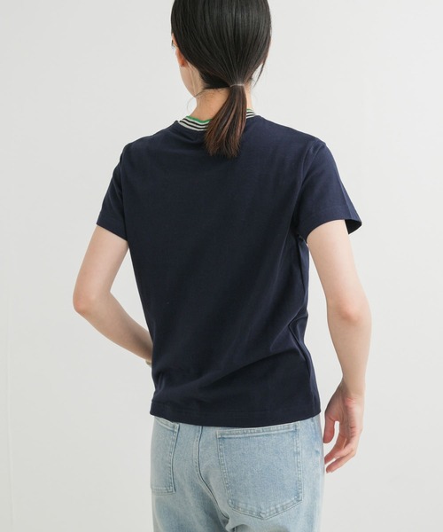 GYMPHLEX tシャツ GYMPHLEX KNIT-LINE T-SHIRTS レディース