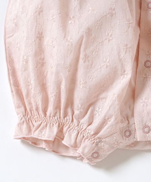 ベビー服 ロンパース 「10mois(ディモワ)」レースロンパース 60cm・70cm・80cmの画像