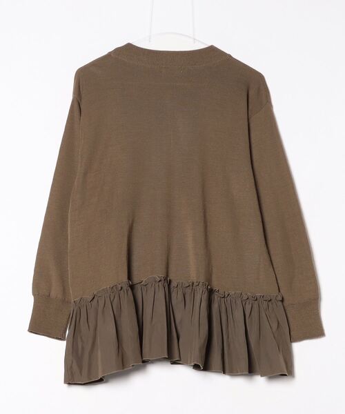 「en recre」 長袖ニット M グリーン レディース_画像2