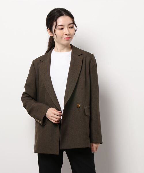 JOURNAL STANDARD relume テーラードジャケット ブラウン JOURNAL STANDARD relume（ジャーナルスタンダード レリューム