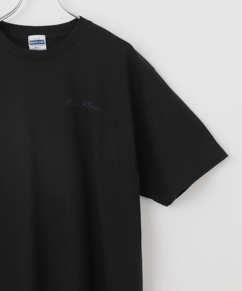 あやひろ　tシャツ 黒　サイズL HEAR MY NAME tシャツ NAME別注 Yves Klein / イヴ・クライン