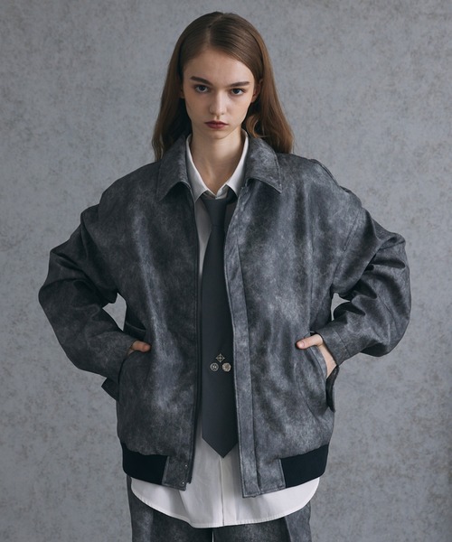 「Spielio」 ブルゾン L ブラック メンズ_画像6