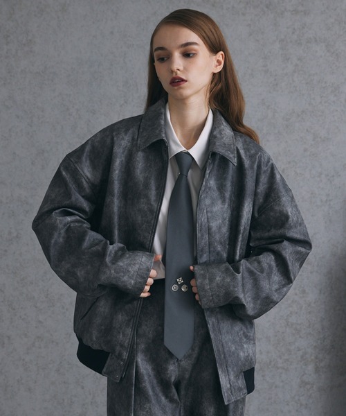 「Spielio」 ブルゾン L ブラック メンズ_画像7