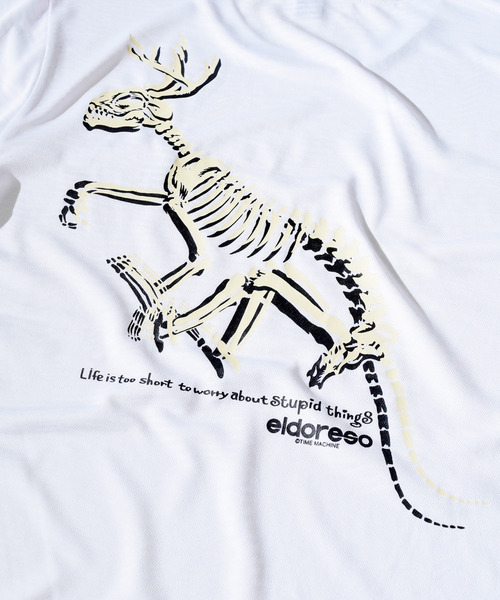 ELDORESO（エルドレッソ） tシャツ Dinosaur Tee / ダイナソーT メンズ
