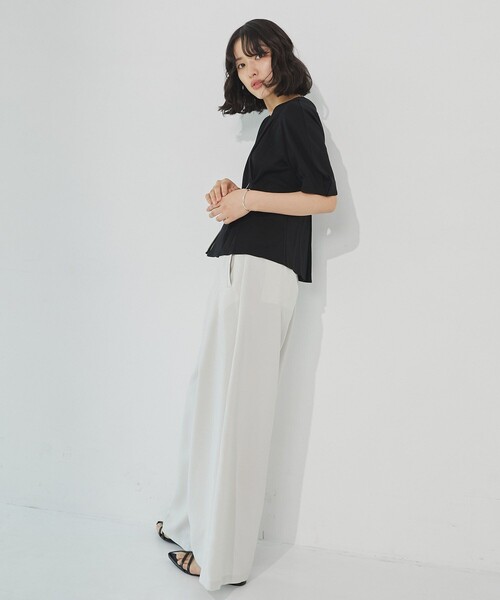 non tokyo ペプラムトップス レースペプラムトップス | N. Natural Beauty Basic*（エヌ ナチュラル