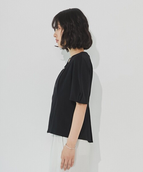 united Tokyo ペプラムトップス UNITED TOKYO（ユナイテッドトウキョウ） tシャツ ジップアップ