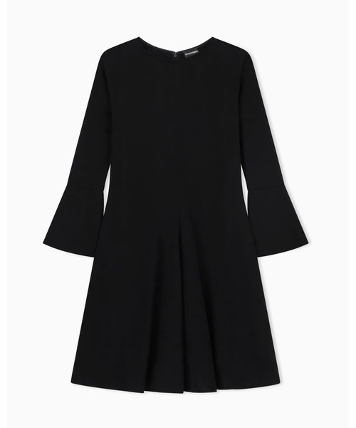 provenceエンポリオアルマーニ　ハイネック半袖ひざ丈ワンピース　40 provence様専用エンポリオアルマーニ ハイネック半袖ひざ丈ワンピース 40