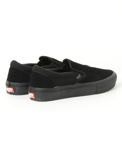VANS 「VANS」 スリッポン 8h ブラック×ブラック メンズ