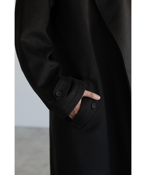 「CREARE -LINO-」 チェスターコート L グレー メンズ_画像2