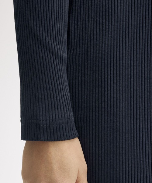 FRED PERRY（フレッドペリー） ワンピース Tipped Mock Neck Ribbed