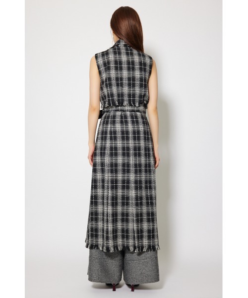 rienda（リエンダ） ベスト ジレ フリンジロングベスト 秋服