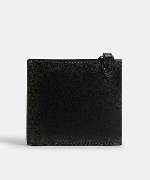 COACH 財布 ダブル ビルフォールド ウォレット・チェーン