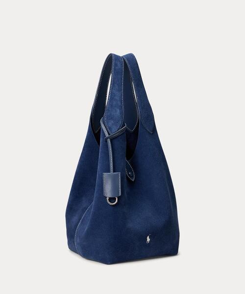 【Polo Ralph Lauren】スエード Play ミディアムトート POLO RALPH LAUREN トートバッグ Polo Play スエード ミディアム