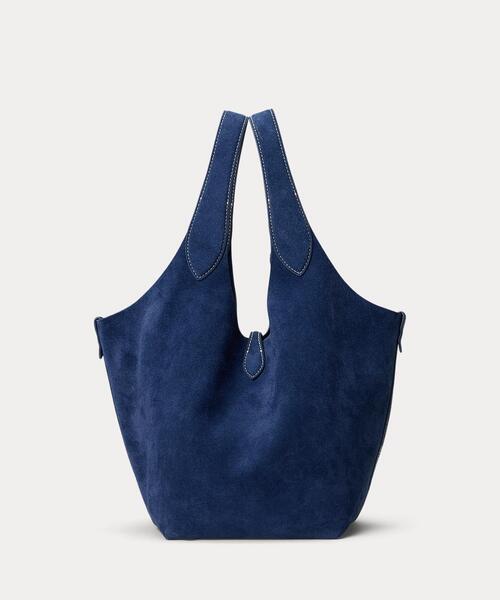 【Polo Ralph Lauren】スエード Play ミディアムトート POLO RALPH LAUREN トートバッグ Polo Play スエード ミディアム