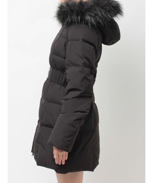 GYDA（ジェイダ） ダウンコート ダウンジャケット GDベルト付きロング