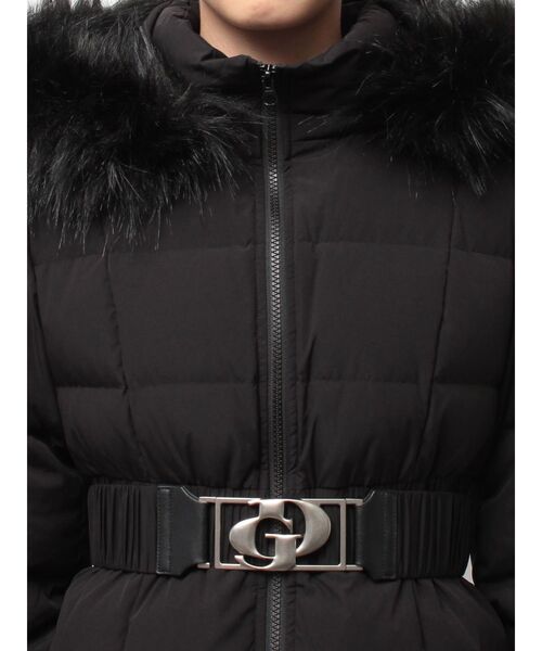 GYDA（ジェイダ） ダウンコート ダウンジャケット GDベルト付きロング