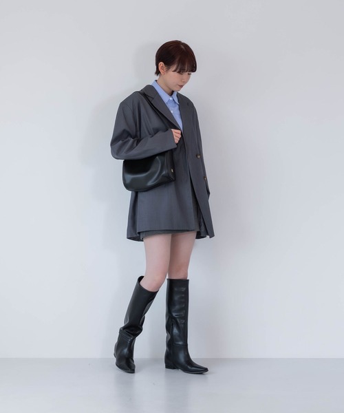 【BL】【S-LLサイズ展開・インヒール入り】インヒールロングブーツ EVOL（イーボル） ブーツ 「S-LLサイズ展開・インヒール入り